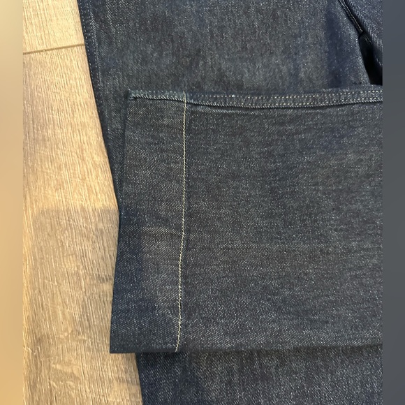 Zara Women's Size 12 Indigo Denim Bootcut Leg/Slim Fit/High Rise - Picture 3 of 8